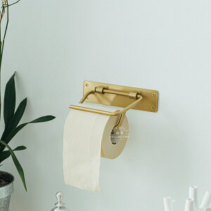 復古黃銅紙巾架 民宿北歐日式衛生間廁所卷紙器