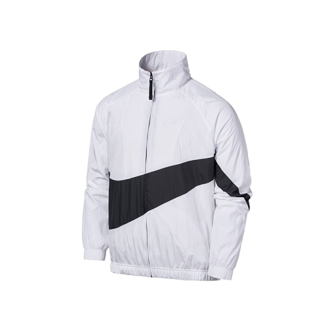【毒】NIKE BIG SWOOSH Jacket 大勾 風衣外套 白底 AR3133-100【領券折222|Cube卡+APP下單最高10%回饋】 0