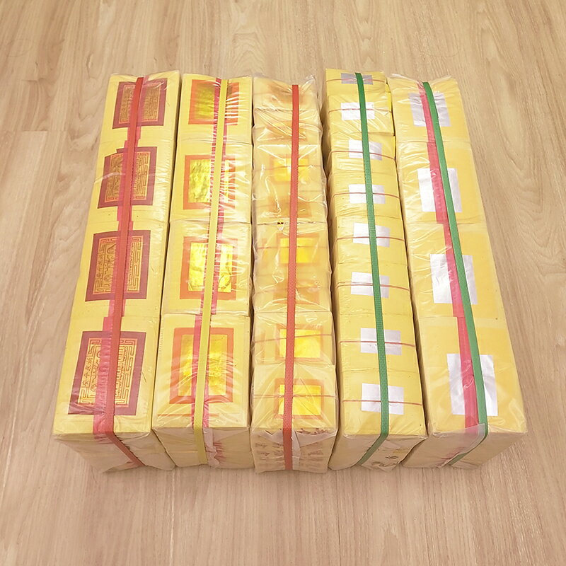 【金紙】袋裝 48支 純竹漿紙 環保大箔 壽金 刈金 福金 小銀 大銀