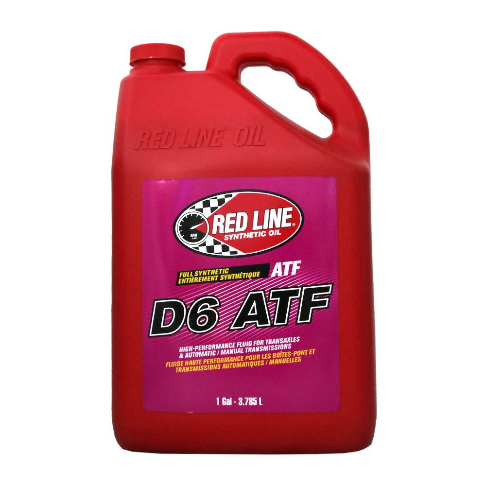 RED LINE D6 ATF 全合成變速箱油【APP下單最高22%點數回饋】