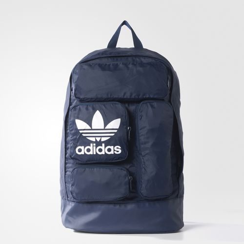 ADIDAS BACKPACK PATCH 後背包 登山 大容量 雙肩 藍 【運動世界】AY7883