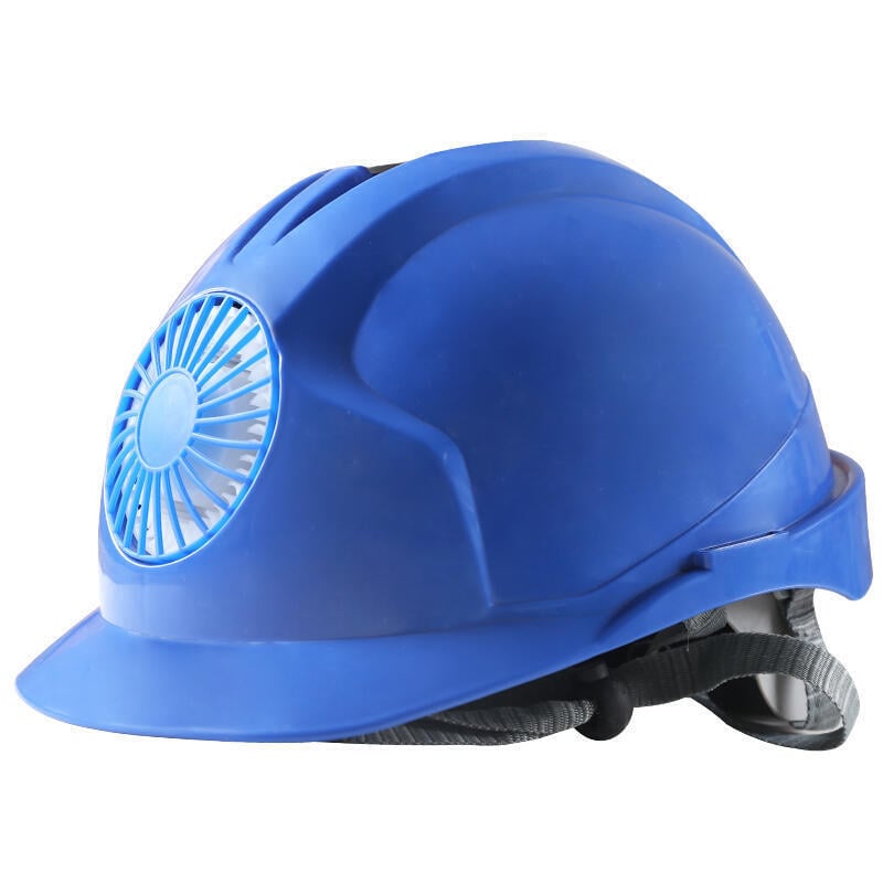 安全帽 工地 防曬 工程帽-安全帽帶風扇工地遮陽防曬太陽能充電透氣夏季施工頭帽神器空調帽