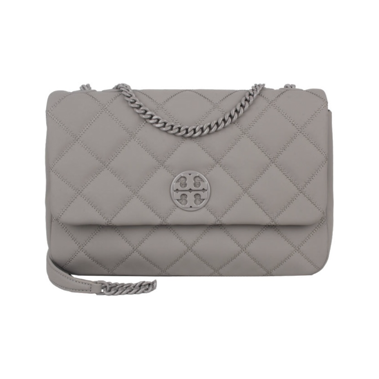 TORY BURCH 菱格紋路 中號鏈條斜跨包 斜背包(預購) 149681~【 購物節優惠 ★ 菲尼斯 國際精品 3折起 】