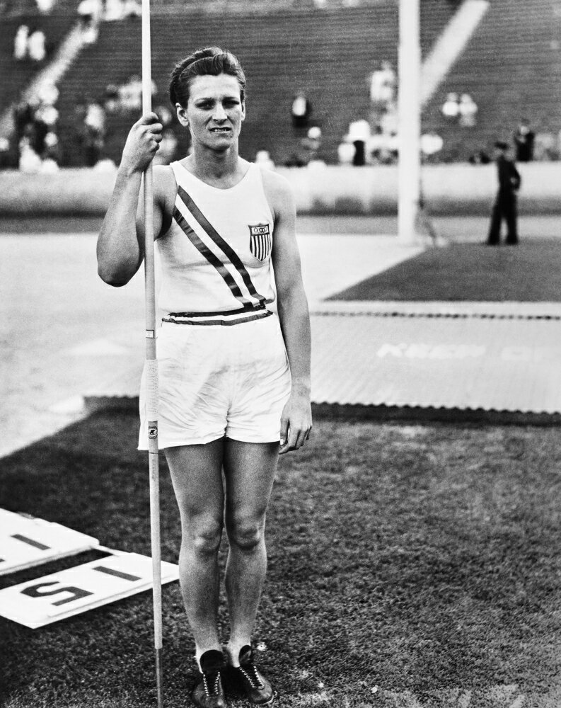 Posterazzi Babe Didrikson Zaharias N1911 1956 Ne Mildred Ella Didrikson American Athlete