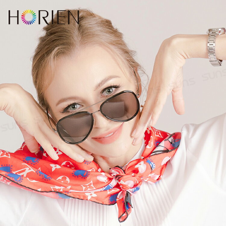 HORIEN海儷恩 經典傳奇復古飛行員偏光太陽眼鏡 抗UV400 (N 6518 TR58) 2