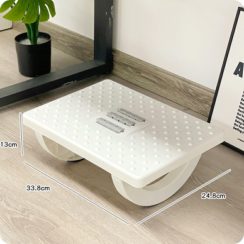 腳踏凳 擱腳踩踏板 按摩腳踏凳 辦公室腳踏板桌下按摩踩腳凳防翹二郎腿神器工位墊腳蹬搭放擱腳凳【MJ25532】