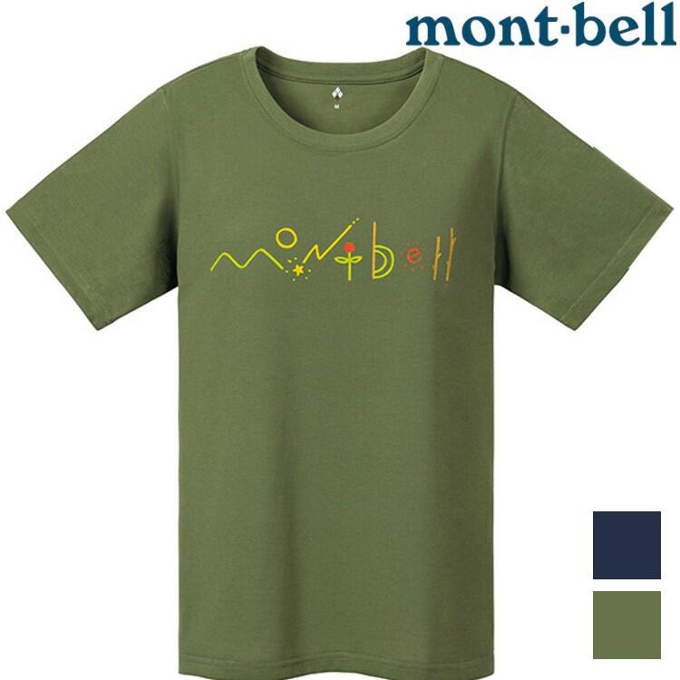 Mont-Bell Wickron 女款排汗衣 1114479 Natural Logo