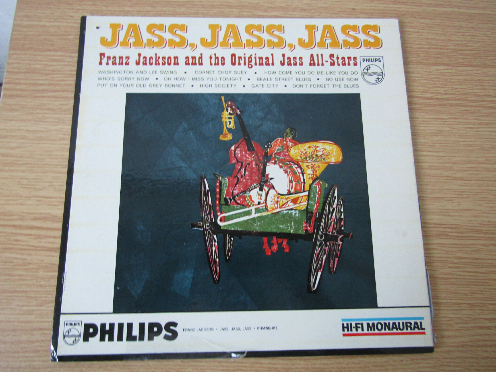 Franz Jackson And The Original Jass All-Stars 12寸黑膠LP