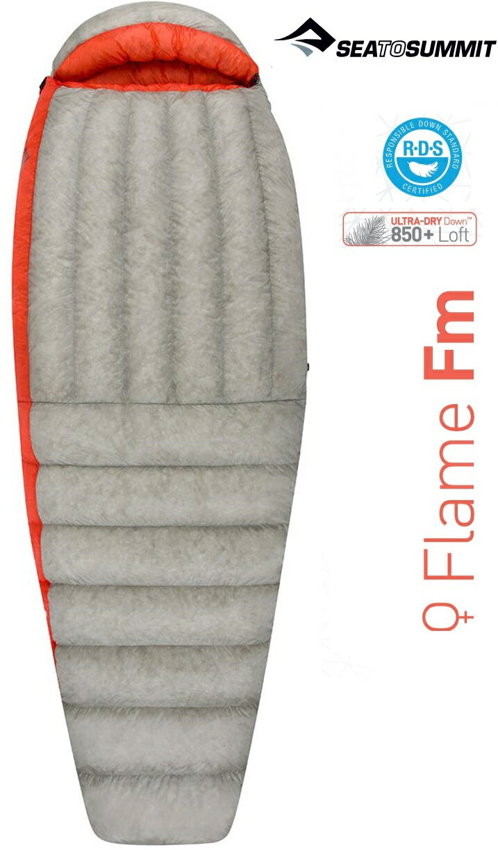 Sea to Summit FM3極輕暖鵝絨睡袋/登山睡袋/羽絨睡袋 女L (-4~-10℃) STSAFM3-WL 1