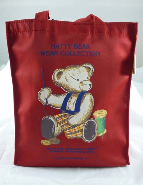 【震撼精品百貨】Natty Bear 泰迪熊 袋子 針線熊 震撼日式精品百貨