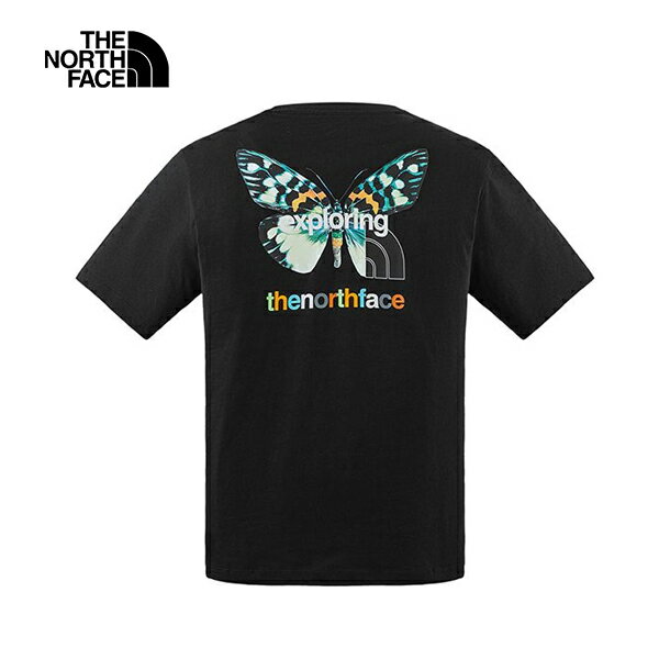 美國[The North Face] U RLX ODN BUTTERFLY S/S T 短袖快乾T (黑)