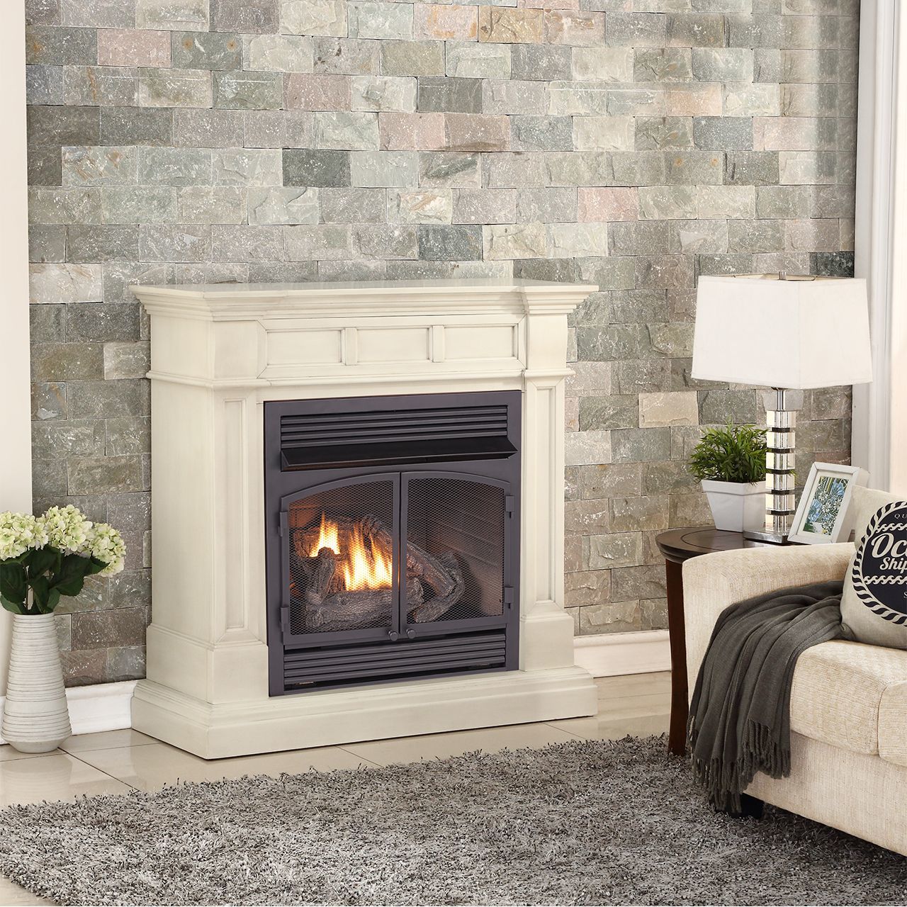 Factory Buys Direct Duluth Forge Dual Fuel Ventless Fireplace