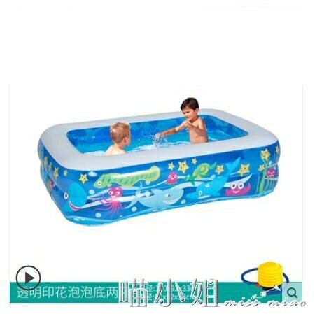嬰兒童游泳池家用充氣加厚摺疊大型寶寶大人家庭洗澡泳池 【9折特惠】
