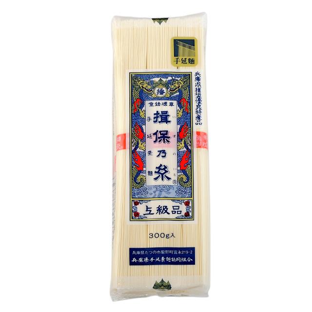 【江戶物語】兵庫縣優良特產 上級品 手延素麵 揖保乃糸 傳統手感素麵 麵線 涼麵 300g-6束入 日本進口 1