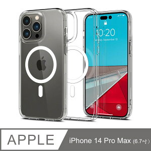 【愛瘋潮】免運 手機殼 防撞殼 SGP / Spigen iPhone 14 Pro Max (6.7吋Pro) Ultra Hybrid Mag 磁吸防摔殼
