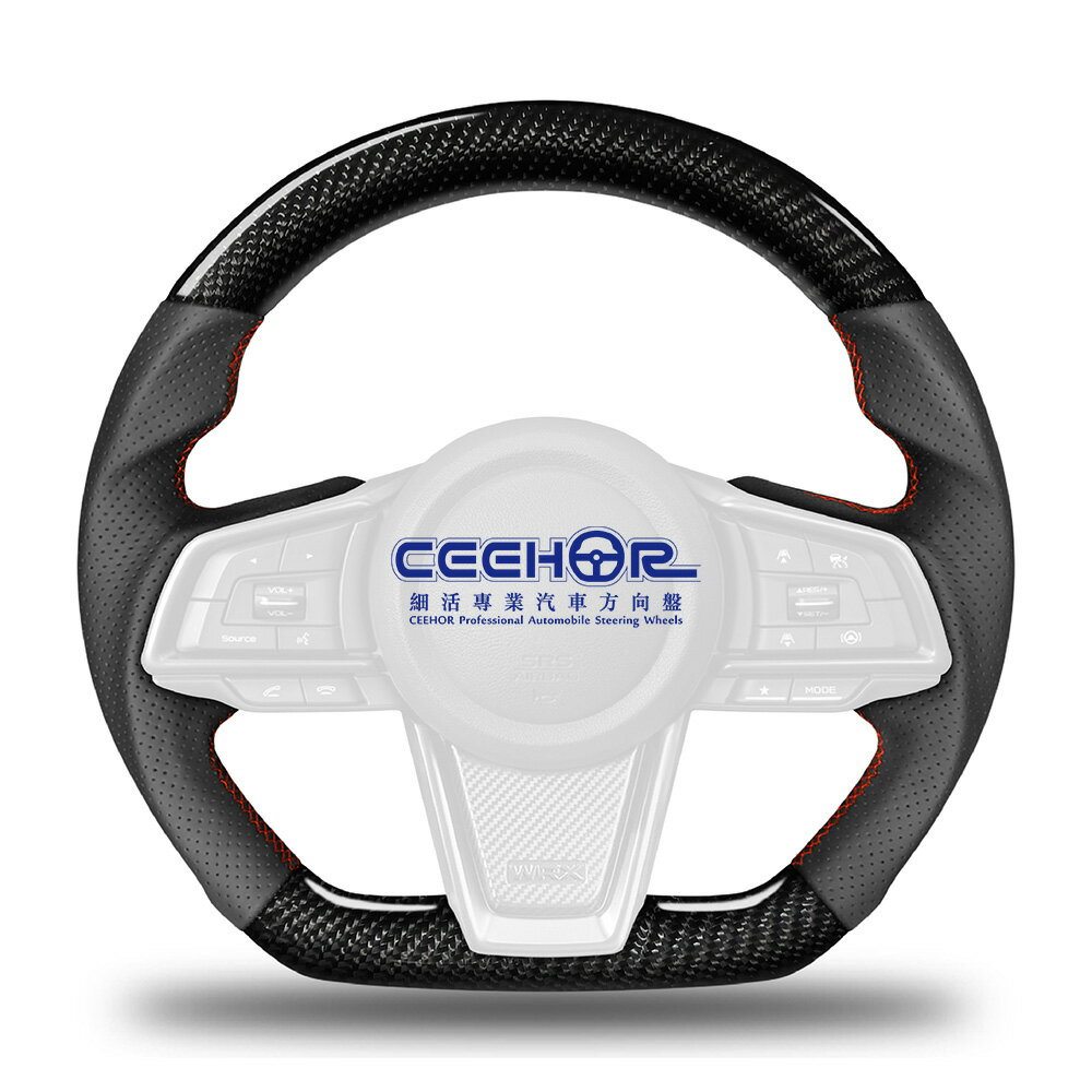 [細活方向盤] 正碳纖維款 WRX WAGON SUBARU 速霸陸 變形蟲方向盤