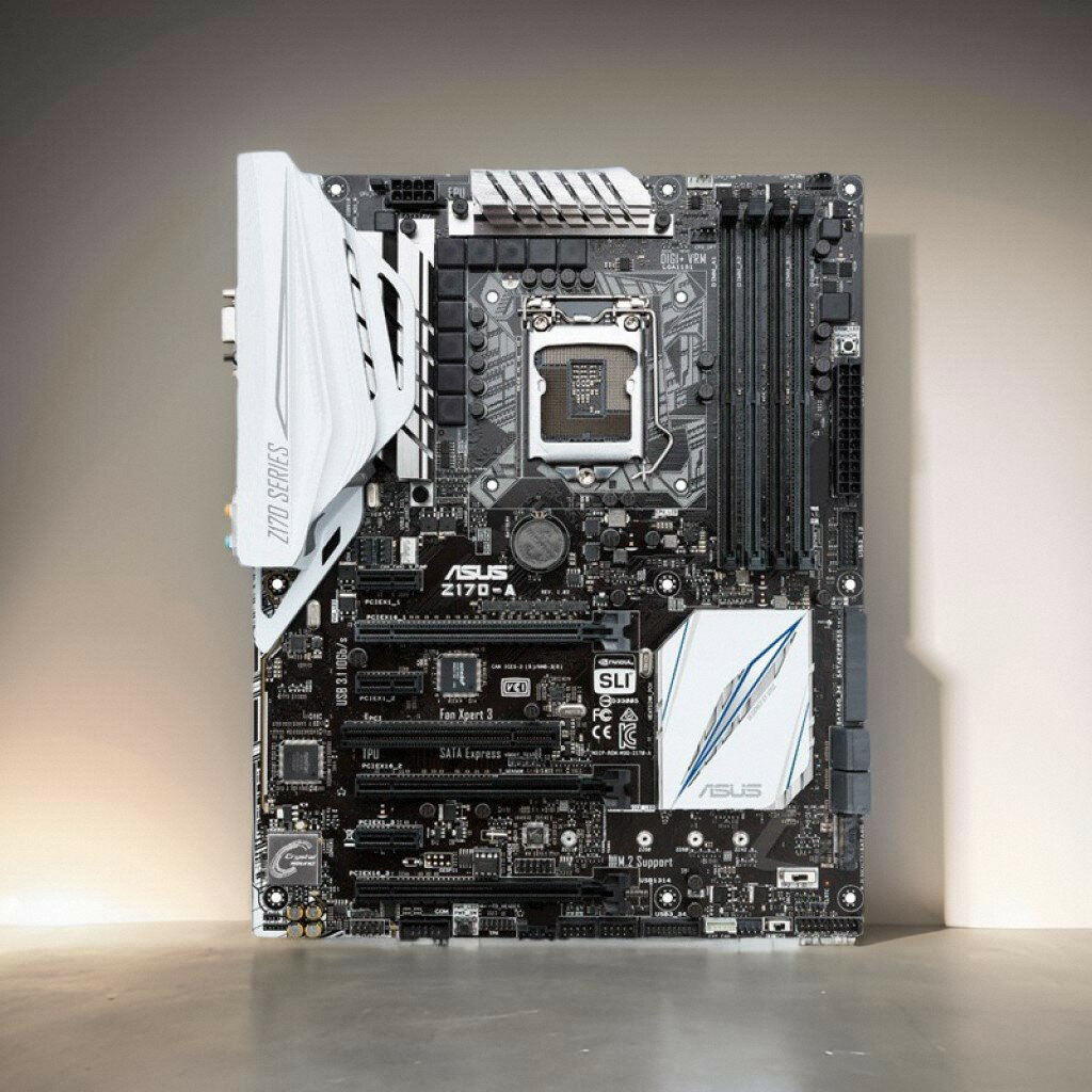 {保固一年 可打統編}Asus/華碩Z170-A Z170-AR Z170豪華主機板 1151針 DDR4 上6-7代CPU