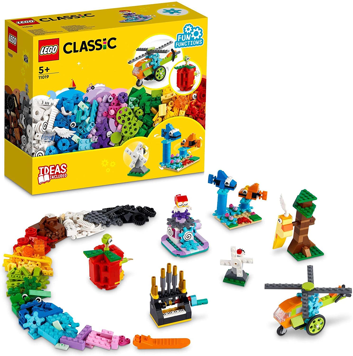 [Lego 樂高] 經典創意零件11019 組裝積木塊5歲以上禮物