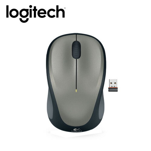 【logitech 羅技】 M235 無線滑鼠 灰 【贈手搖飲料杯套】【三井3C】