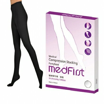 Medfirst 醫療彈性襪 220D 褲襪 黑色 S號/M號/L號/XL號 (單件)【杏一】
