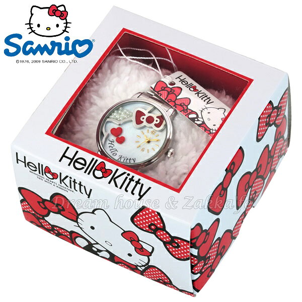 日本限定 三麗鷗 Hello Kitty 立體浮雕手錶/手錶 《 蝴蝶結 》★ Zakka'fe ★