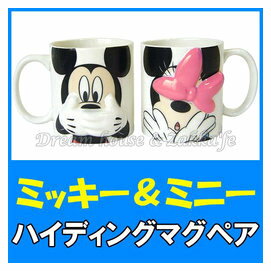 日本Disney 迪士尼 米奇米妮情侶 對杯/陶瓷對杯/馬克杯 《2款一組》★ Zakka'fe ★