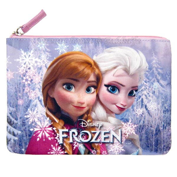 Disney 冰雪奇緣 安娜/艾莎 Anna Elsa 化妝包/小物包/小包包 《 Disney FROZEN 》★ Zakka'fe ★