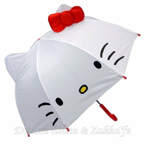 日本限定 正版三麗鷗 Sanrio 凱蒂貓 造型兒童雨傘《 Hello Kitty 》 ★ Zakka'fe ★