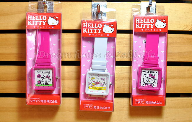 日本限定 三麗鷗 Hello Kitty 造型 手錶/手表 《 3款任選 》★ 日本製 ★ Zakka'fe