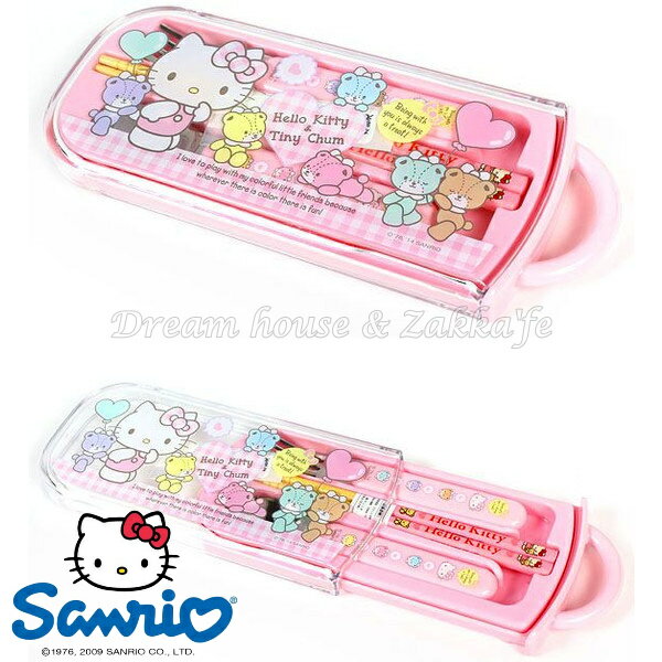 日本 三麗鷗 Hello Kitty 環保餐具組 《筷子/湯匙/叉子一組》 ★ 日本製 ★ Zakka'fe