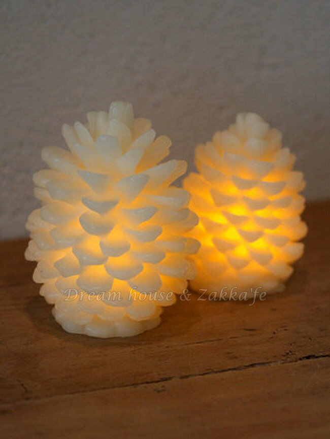 日本進口 松果 造型LED燈/裝飾燈《 超有氣氛喔 》★ Zakka'fe  ★