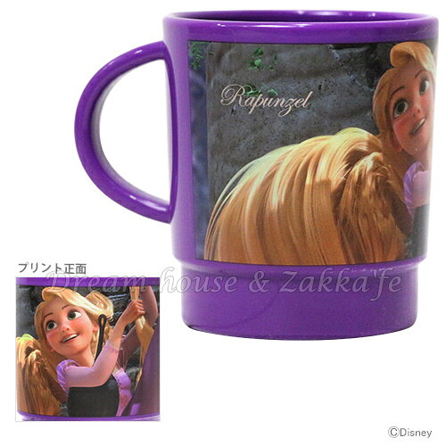 日本 Disney 長髮公主 可堆疊 漱口杯/水杯 340ml 《 魔髮奇緣 》★ 日本製 ★ Zakka'fe