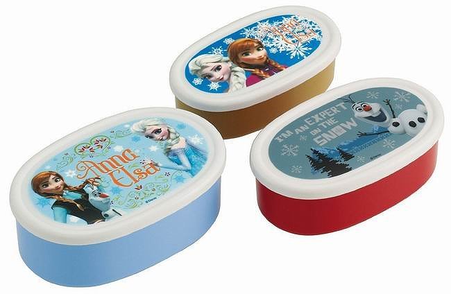 Disney 冰雪奇緣便當盒 《S/M/L 3款一組》★ 日本製 ★