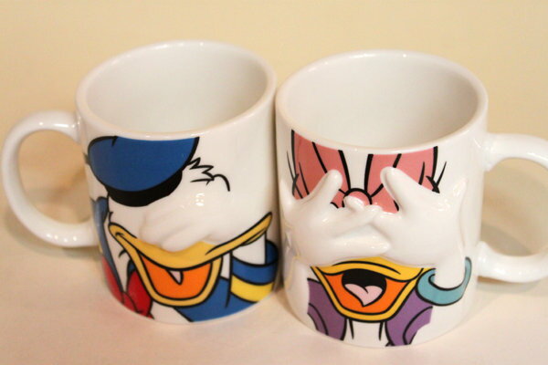 迪士尼 唐老鴨對杯/陶瓷對杯/馬克杯 《2款一組》★ Disney ★ Zakka'fe
