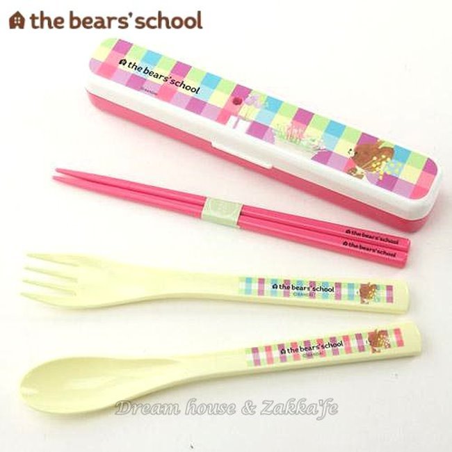 日本 小熊學校 環保餐具組 《 the bear’s school 》 ★ 日本製 ★