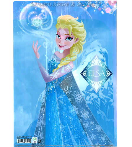 日本正版 Disney 迪士尼 冰雪奇緣 安娜/艾莎 Anna Elsa 雙層 資料夾/檔案夾/檔案夾 《 FROZEN 》★ 日本製 ★