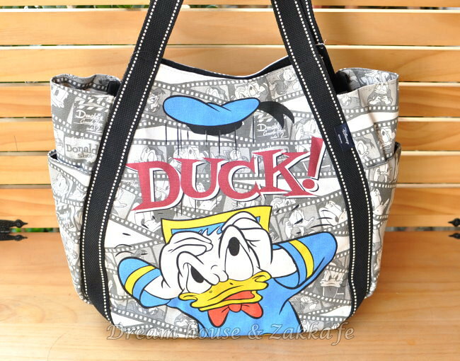 日本原裝進口 Disney 迪士尼 唐老鴨 托特包/媽媽包/大容量包包 《 MK-153 》★ Zakka'fe ★