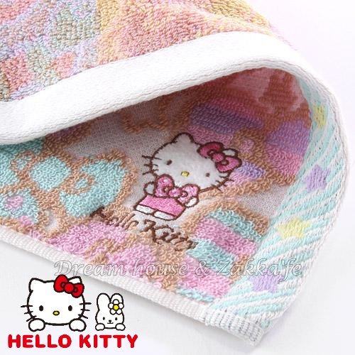 日本三麗鷗 Hello Kitty 蝴蝶結 毛巾《 日本限定 》★ 100%純棉 ★ Zakka'fe ★