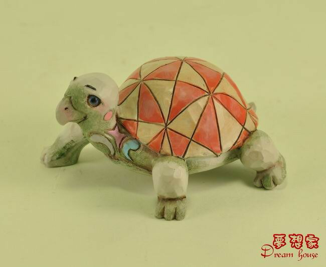 美國ENESCO精品-Jim Shore愛木小灣-小陸龜 ★超可愛★