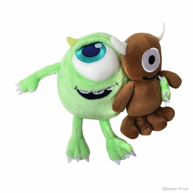 Disney 迪士尼 怪獸大學 大眼仔與Little Mikey 絨毛娃娃 《 Disney/Pixar 正版 》★ 超可愛 ★