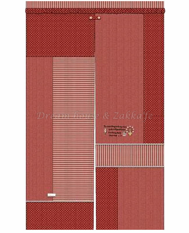 超可愛日式水鑽摩天輪拼布門簾《 90cmX150cm 》 ★超有質感喔★ Zakka'fe