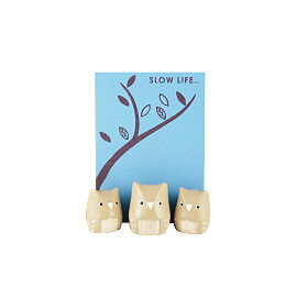 日本 T-Lab 手工原木製 守護動物系列 《 5款任選 》★ Zakka鄉村風 ★