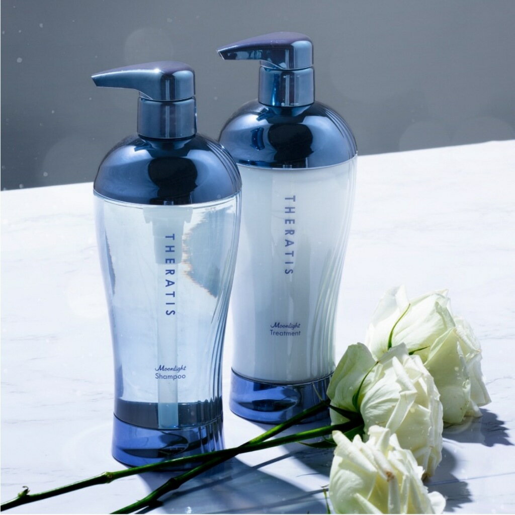 THERATIS 月光柔順光澤護髮乳 435g 白玫瑰香氛 1