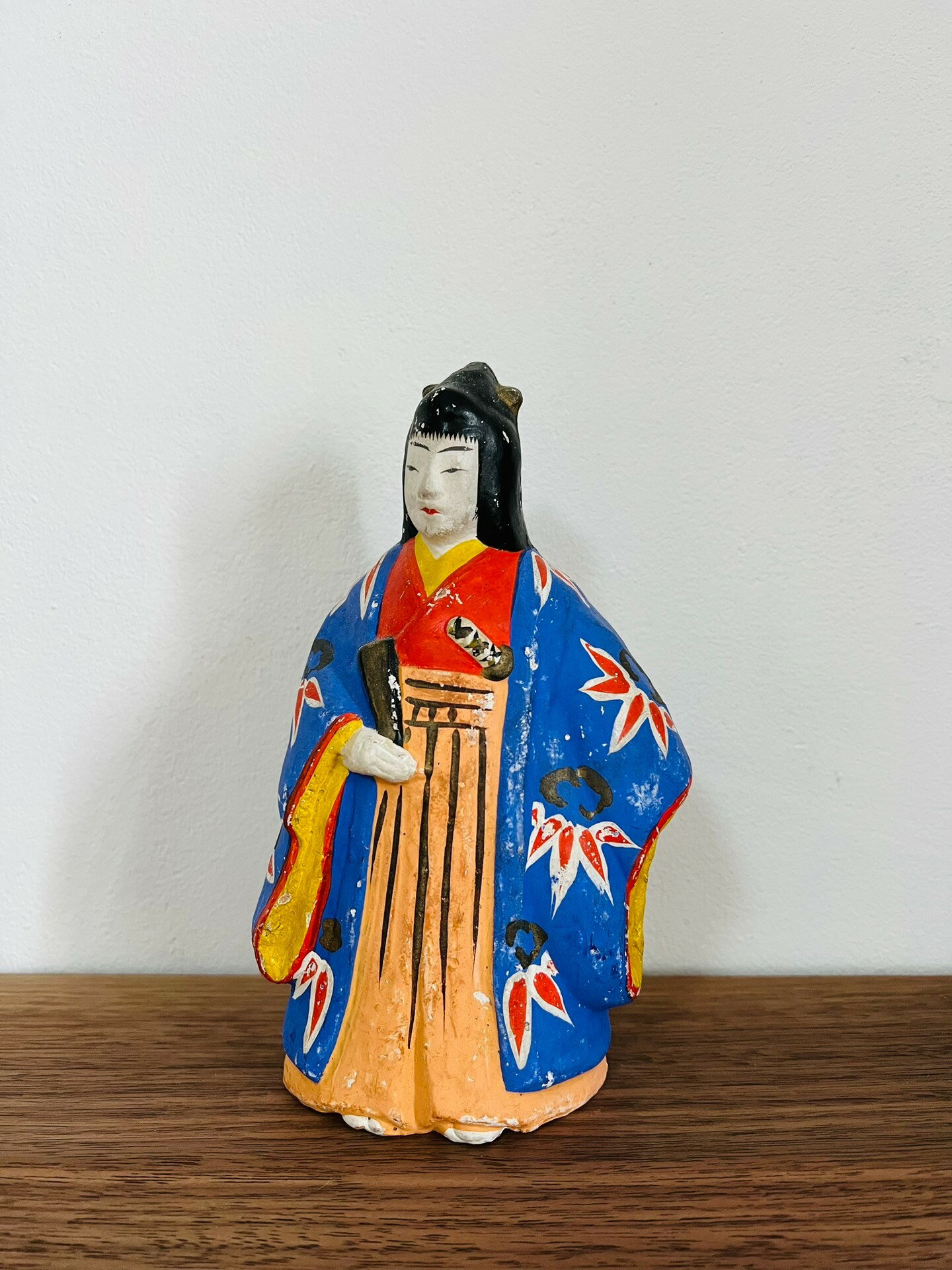 日本昭和 鄉土玩具 土人形置物擺飾1074