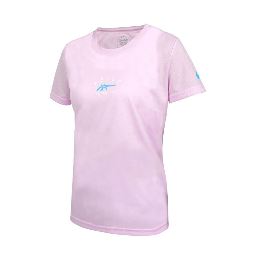 ASICS 女短袖T恤(免運 運動 上衣 休閒 吸濕排汗「2012D104-500」≡排汗專家≡