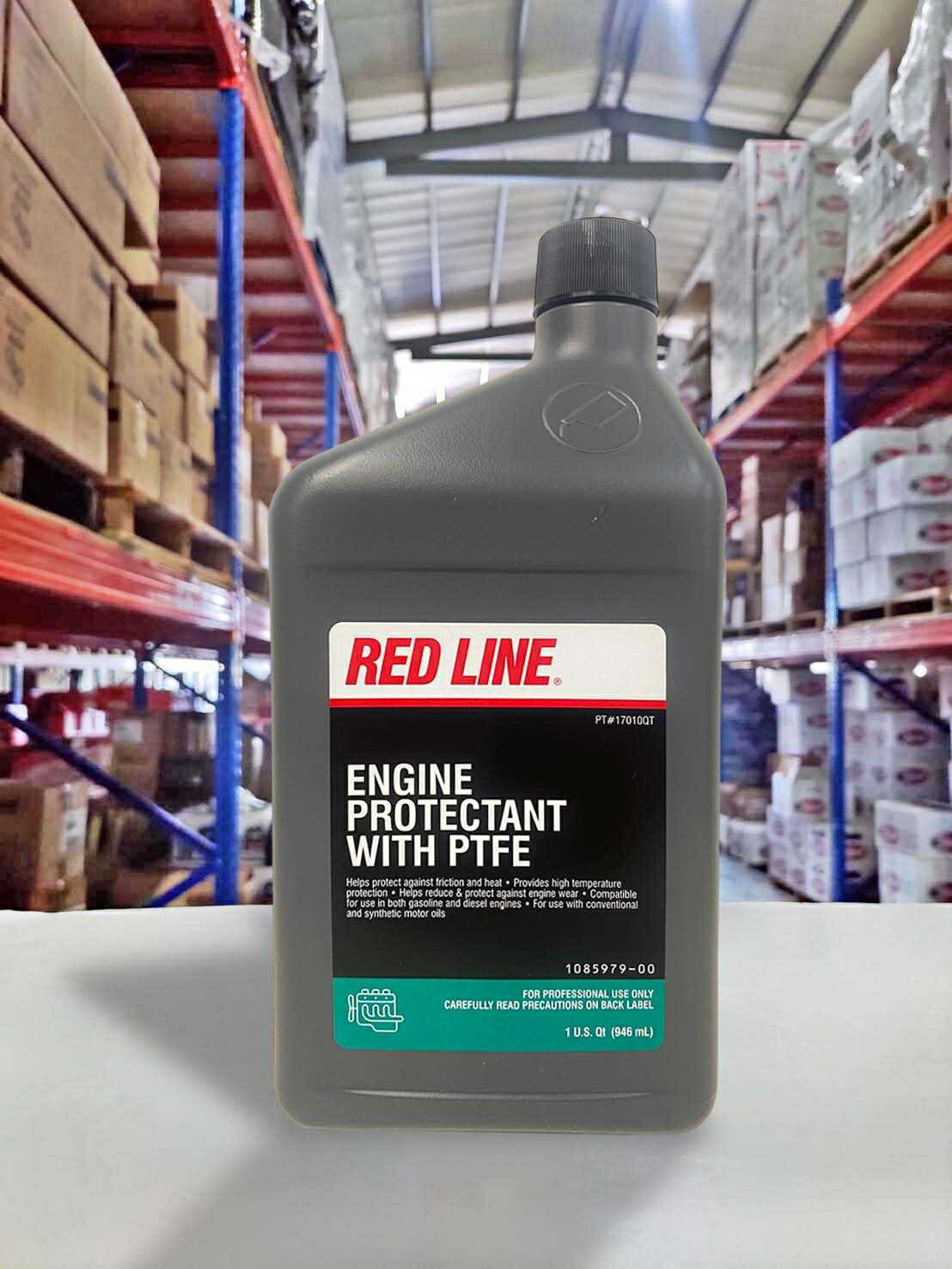 【4%點數】『油工廠』 RED LINE ENGINE PROTECTANT WITH PTFE 發動機保護劑 紅線 946ML【樂天APP下單限定】