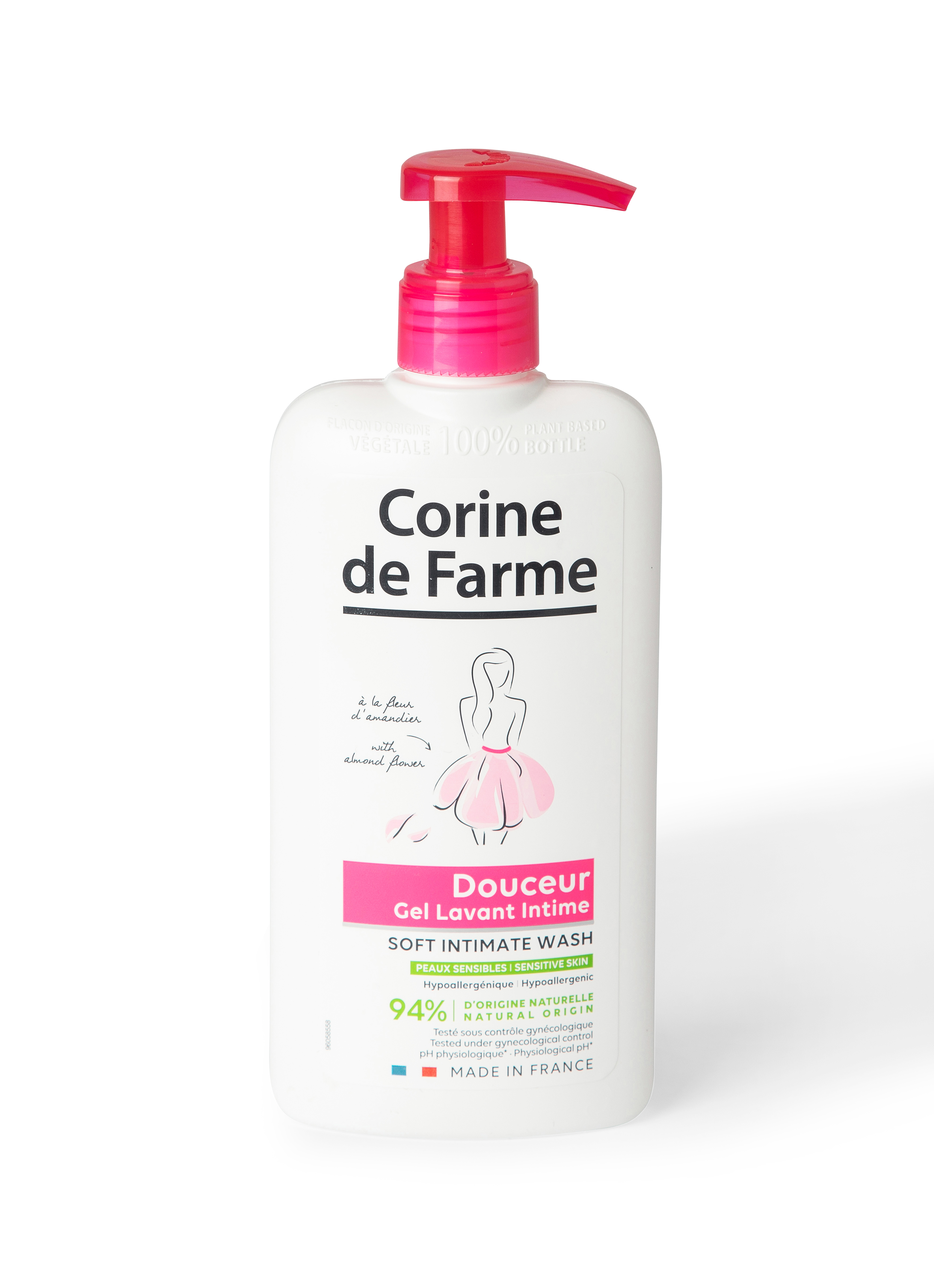 Corine de Farme 黎之芙 杏仁花保濕嫩膚私密潔淨凝露 250ml~優惠價:369元｜岡山戀香水