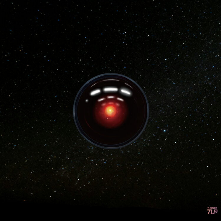 TLP反光車貼 2001太空漫游 Odyssey哈爾9000庫布里克科幻電影貼紙