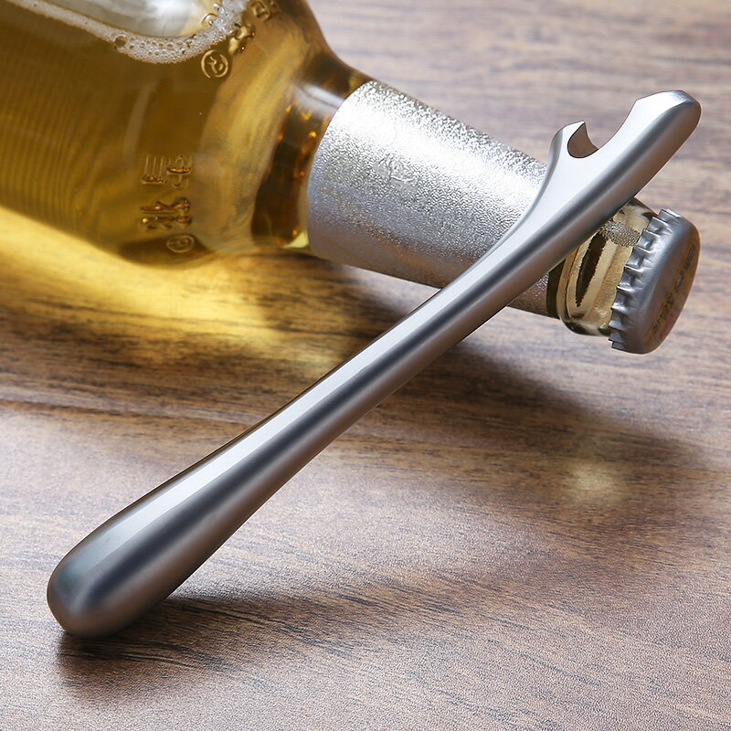 創意啤酒開瓶器個性啤酒瓶起子啟瓶器出口德國鋅合金加厚開蓋神器1入