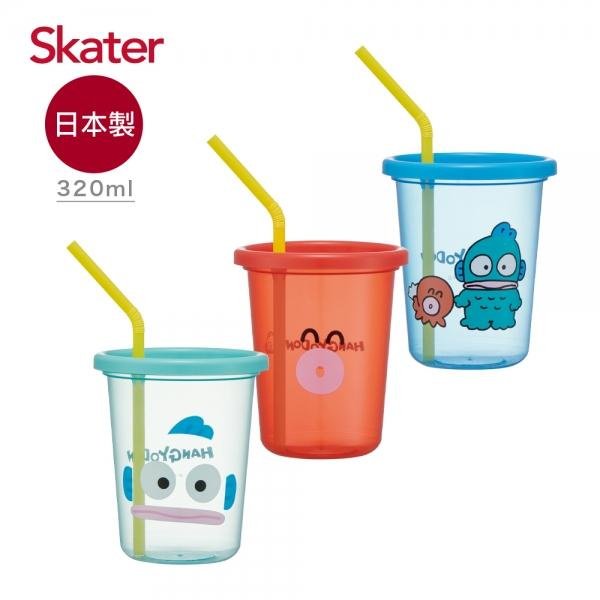 Skater日本製3入水杯(320ml)人魚漢頓(4973307648205)285元